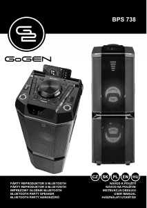 Návod GoGEN BPS 738 Reproduktor