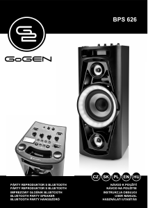 Návod GoGEN BPS 626 Reproduktor