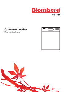 Brugsanvisning Blomberg GUN 39S30 WAD Opvaskemaskine