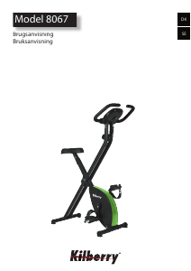 Bruksanvisning Kilberry 8067 Motionscykel