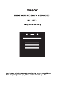 Brugsanvisning Wasco 65M90E0 Ovn