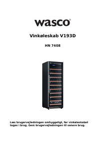 Brugsanvisning Wasco V193D Vinkøleskab