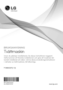 Bruksanvisning LG F1496AD3 Tvättmaskin