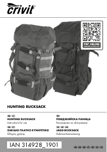 Manual Crivit IAN 314928 Backpack