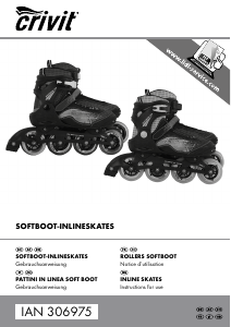 Bedienungsanleitung Crivit IAN 306975 Inline skates