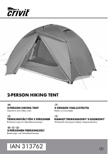Manual Crivit IAN 313762 Tent