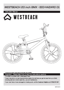 Bruksanvisning Westbeach Bio-Hazard 01 Cykel