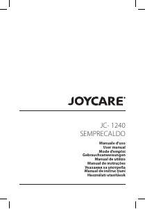 Manual Joycare JC-1240 Semprecaldo Aquecedor de biberões