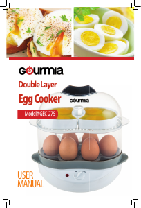 Bruksanvisning Gourmia GEC275 Äggkokare
