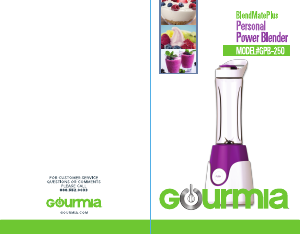 Bruksanvisning Gourmia GPB250 Blender