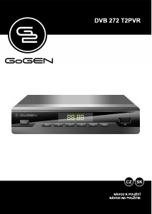 Manuál GoGEN DVB 272 T2PVR Digitální přijímač