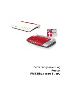 Bedienungsanleitung Fritz! Box 7560 Router