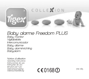 Mode d’emploi Tigex Freedom Plus Ecoute-bébé