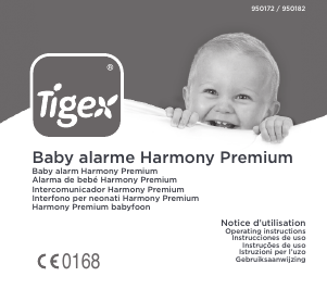 Manual de uso Tigex Harmony Premium Vigilabebés
