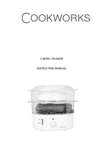Manual Cookworks XJ-10102A0 Steam Cooker