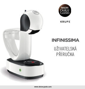 Manuál Krups KP173B31 Nescafe Dolce Gusto Infinissima Kávovar na espreso