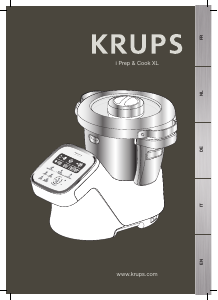 Manuale Krups HP60A115 Prep&Cook XL Robot da cucina