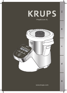 Manuale Krups HP50A815 Prep&Cook XL Robot da cucina