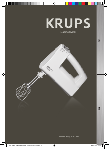 Handleiding Krups F6085811 Handmixer