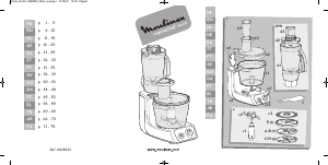 Handleiding Moulinex FP3181 Masterchef 3000 Keukenmachine