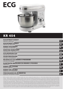 Manual ECG KR 454 Stand Mixer