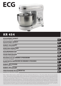 Instrukcja ECG KR 454 Mikser