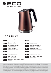 Manual ECG RK 1795 ST Kettle