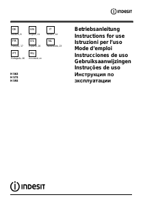 Manuale Indesit H 563 Cappa da cucina