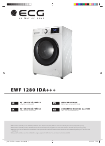 Handleiding ECG EWF 1280 IDA+++ Wasmachine