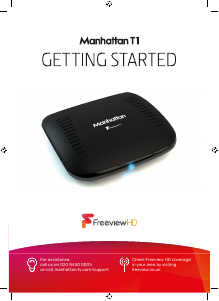 Manual Manhattan T1 (Freeview) Digital Receiver