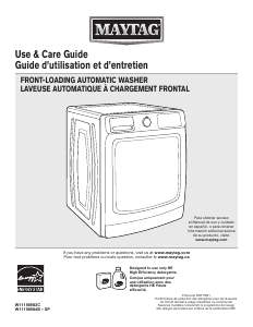 Handleiding Maytag MHW8630HW Wasmachine