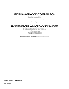 Manual Maytag UMH50008HS Microwave