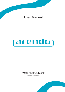 Manual de uso Arendo 303064 Hervidor