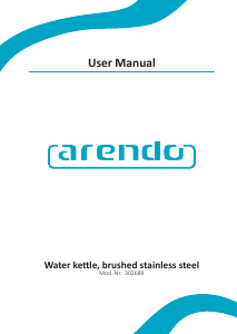 Handleiding Arendo 302689 Waterkoker