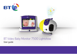 Manual BT 7500 Baby Monitor
