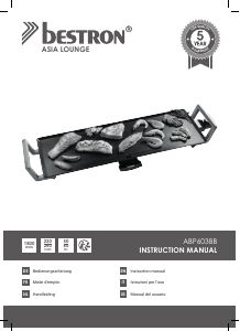 Bedienungsanleitung Bestron ABP603BB Tischgrill