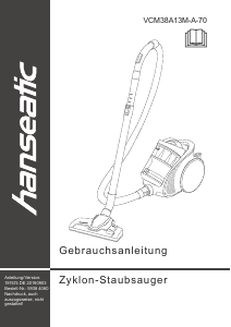 Handleiding Hanseatic VCM38A13M-A-70 Stofzuiger