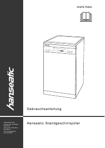 Handleiding Hanseatic WQP8-7636Q Vaatwasser