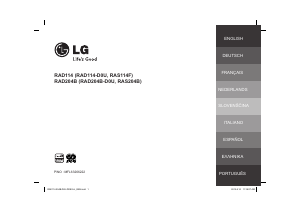 Manual LG RAD204B Stereo-set