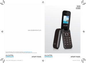 Handleiding Alcatel One Touch 1035D Mobiele telefoon