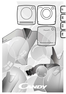 Mode d’emploi Candy HGBW 14107THB/1-S Lave-linge séchant