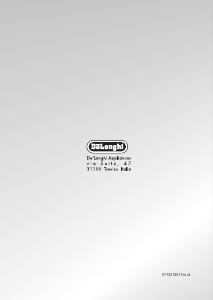 Mode d’emploi DeLonghi Perfecta ESAM5450 Machine à expresso