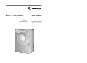 Mode d’emploi Candy GO W338D-47 Lave-linge séchant