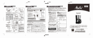 説明書 メリタ SCG58 Twist コーヒーマシン