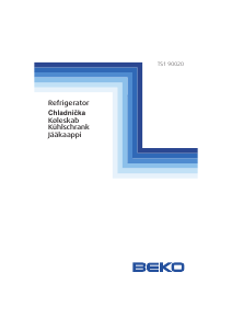 Bedienungsanleitung BEKO TS 190020 Kühlschrank