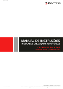 Manual Zantia Vanazie 31 FC Esquentador a gás