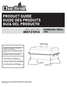 Handleiding Char-Broil 465131014 Barbecue