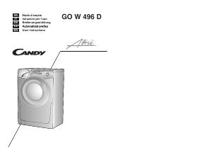 Bedienungsanleitung Candy GO W496D-01S Waschtrockner