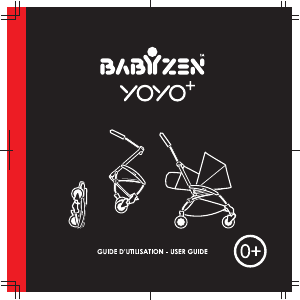 Bruksanvisning Babyzen YOYO+ Barnevogn