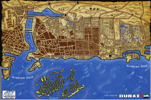 Panduan 4D Cityscape Dubai Puzzle 3D